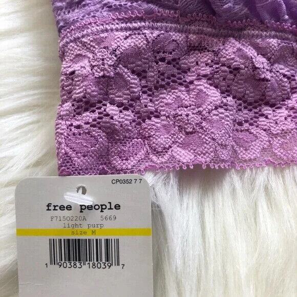 Free People Lace Bandeau - Light Purple - Picture 4 of 8
